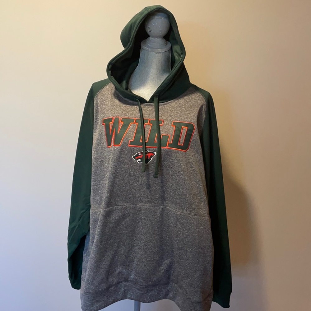 MN Wild Hooded Sweatshirt 2XL - NWT